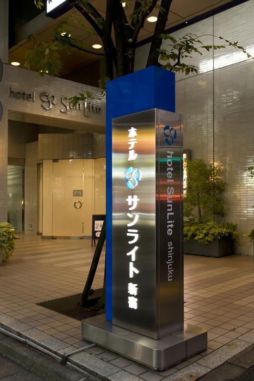 Hotel Sunlite Shinjuku Tokio Buitenkant foto