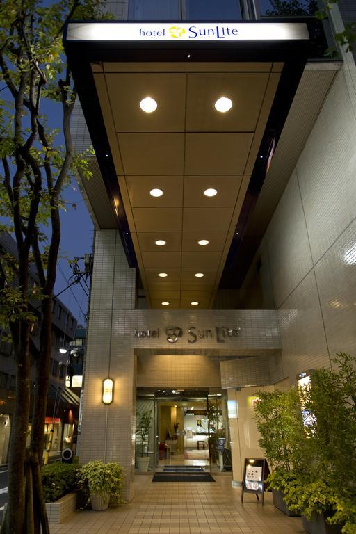 Hotel Sunlite Shinjuku Tokio Buitenkant foto